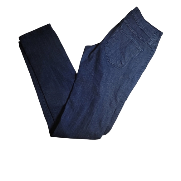 Flying Monkey Mid Rise Dark Wash Stretchy Skinny Jeans - Picture 7 of 12